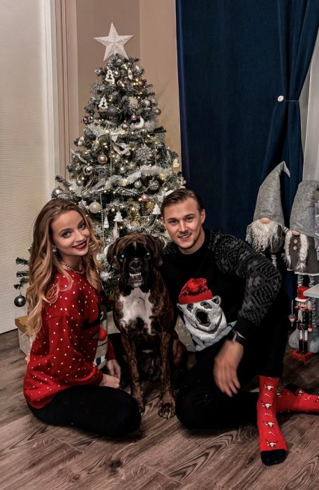 Nóvé Nikolett és párja